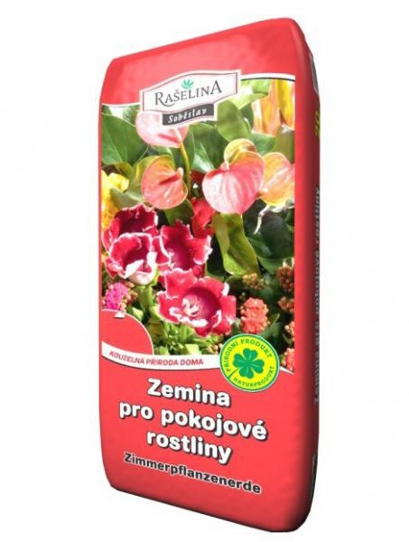 Rašelina Soběslav zemina na izbové kvety 5L