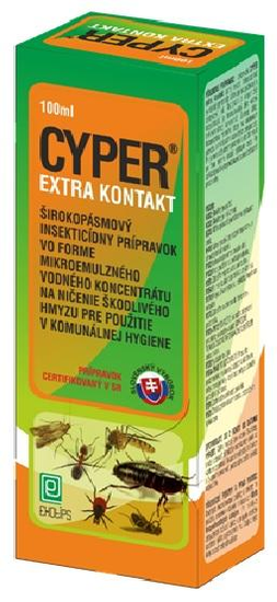 Cyper Extra kontrakt na komáre rôzne ve¾kosti