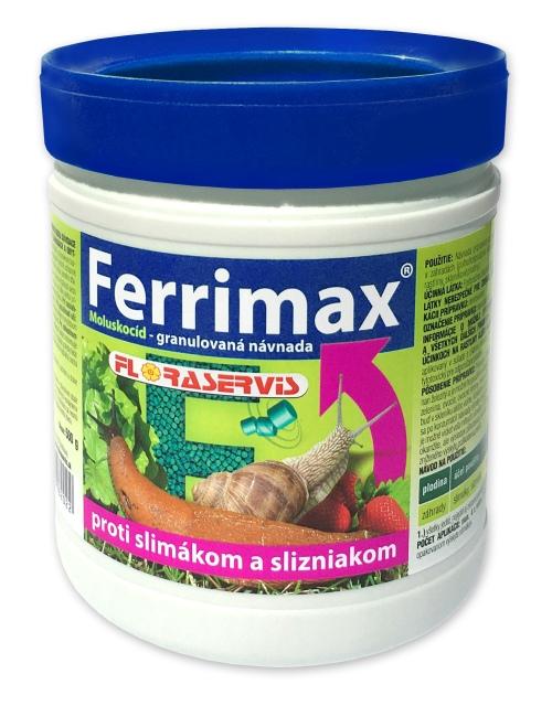 Ferrimax 500g - Prípravok proti slimákom a slizniakom v záhradách