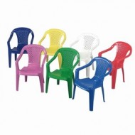 Plastová stolièka detská jednofarebná rôzne farby