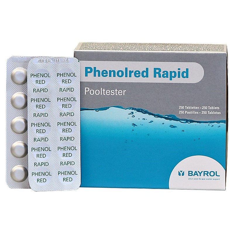 Náhradné tabletky pre Pool Tester Phenol Red - meranie pH